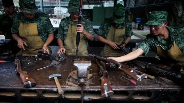 Cada año ingresan 200.000 armas a México desde Estados Unidos, según Cancillería mexicana