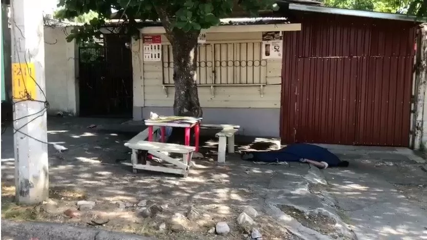 Hombre muere tras sufrir un infarto en la colonia Trejo de San Pedro Sula (Video)