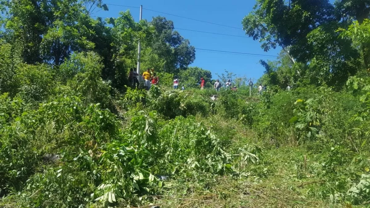 Accidente en la carretera CA 13 municipio de Jutiapa, Atlantida