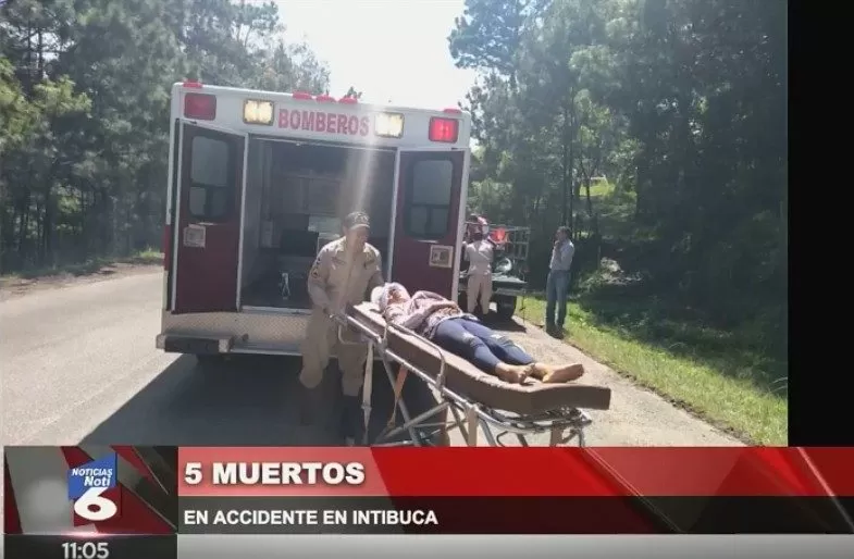 Cinco muertos en accidente en Intibucá (Video)