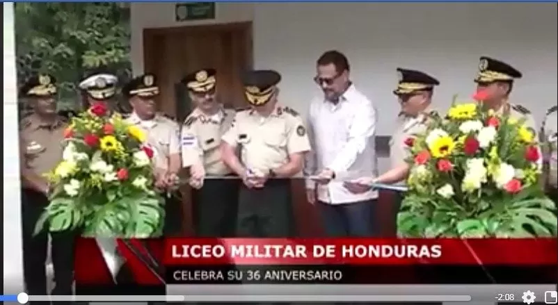 Liceo Militar de Honduras celebra su 36 aniversario (Video)