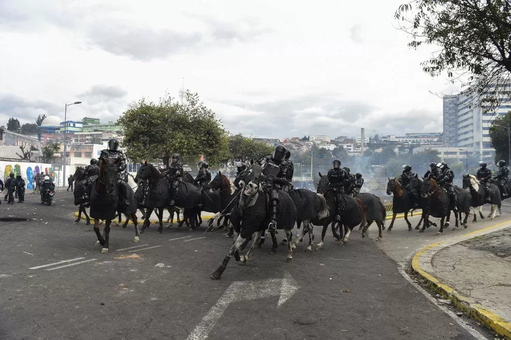 Nuevos enfrentamientos se desataron este martes en Quito, Ecuador