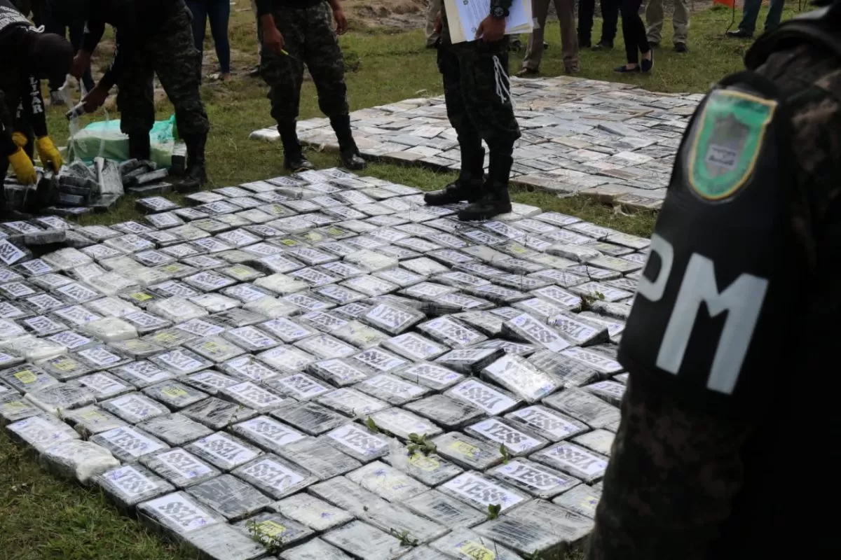 Desde el 2014 a la fecha FUSINA a decomisado mas de 19,900 kilos de cocaina