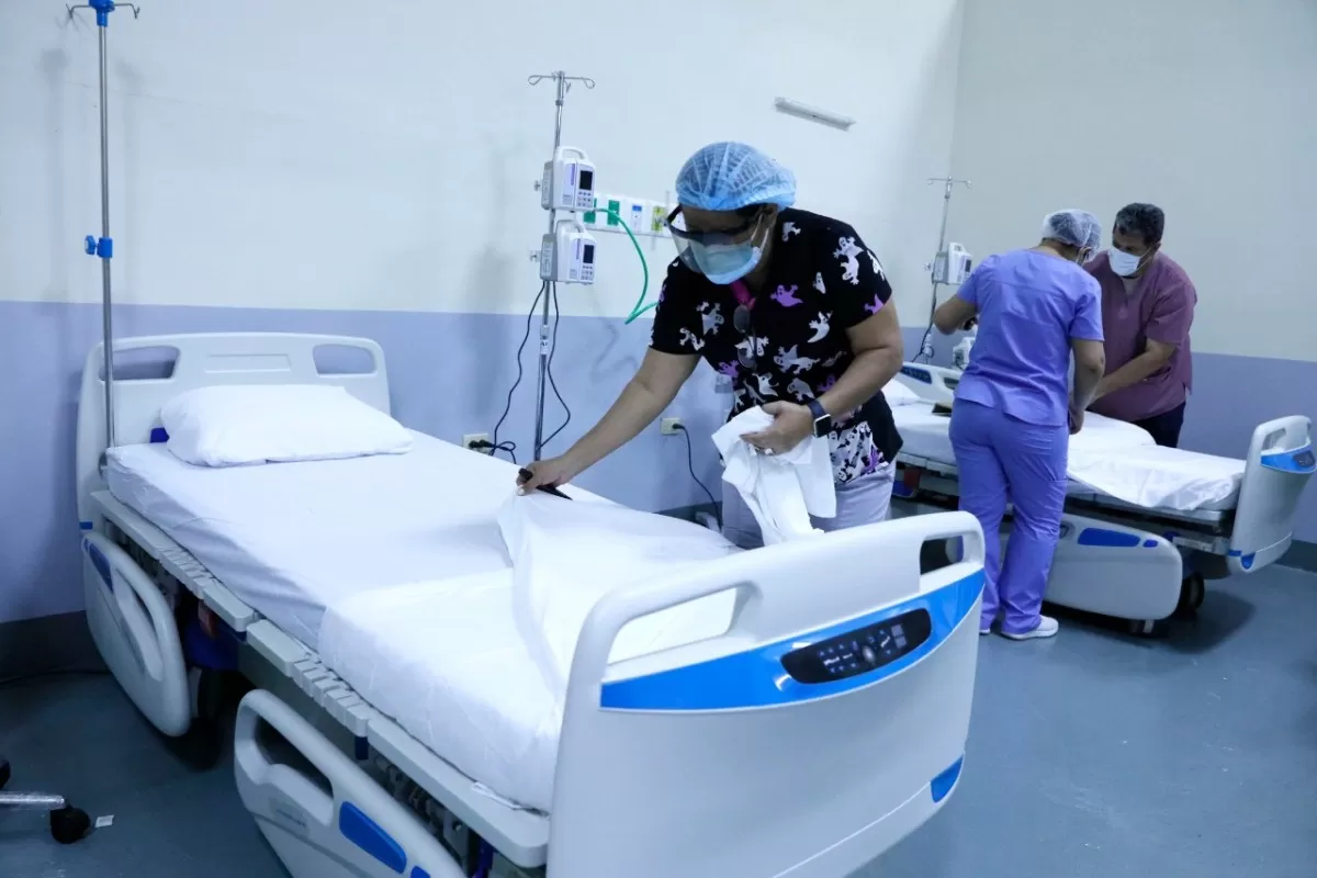 Hospital San Felipe habilita moderna sala UCI para atender a pacientes con covid-19