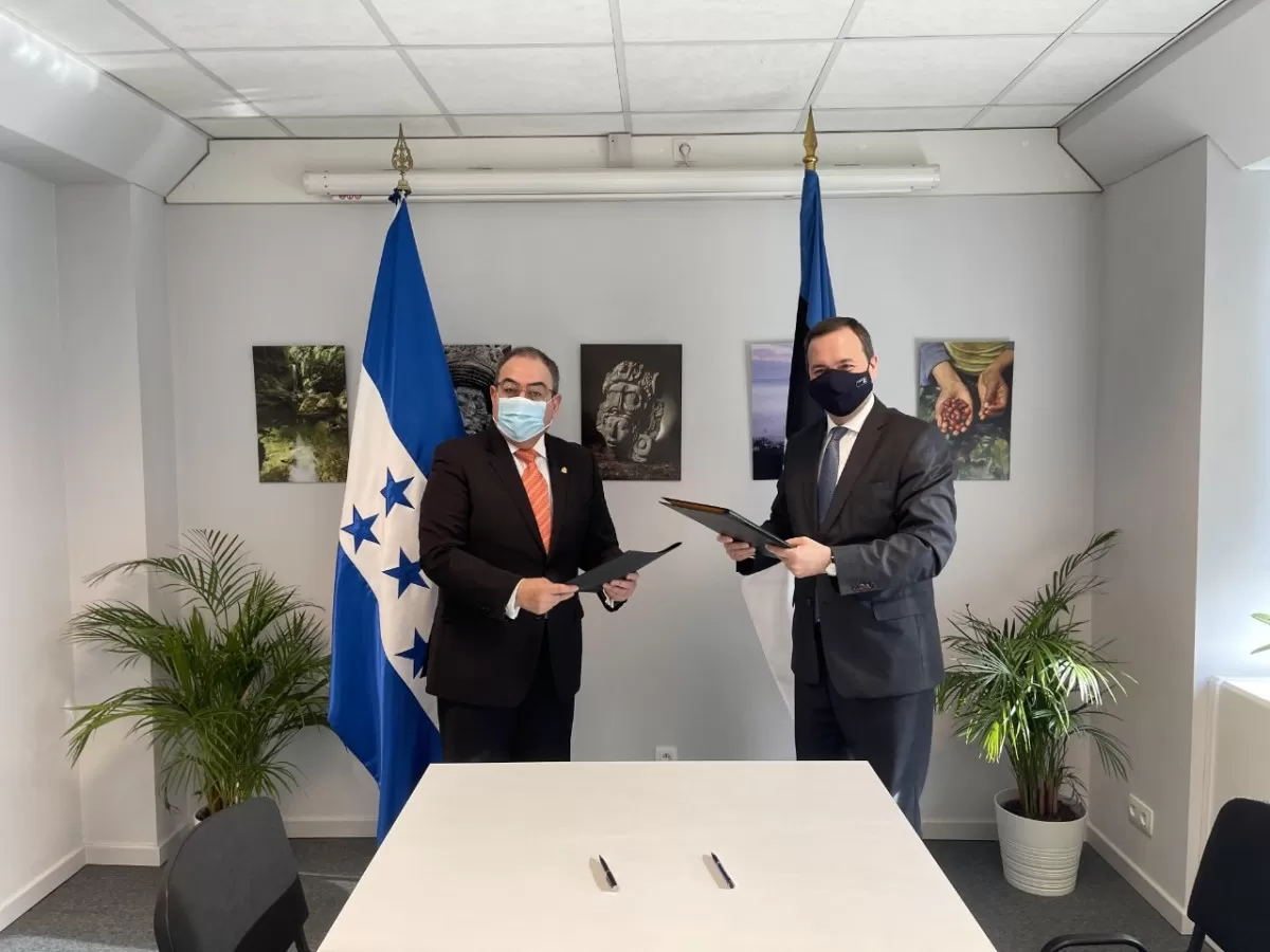Honduras y Estonia firman Memorándum de Entendimiento en Consultas Políticas Bilaterales