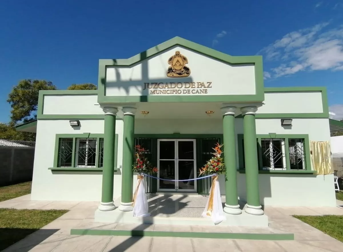 Poder judicial inaugura edificio de Juzgado de Paz en Cane, La Paz